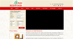 Desktop Screenshot of hotelredwood.com